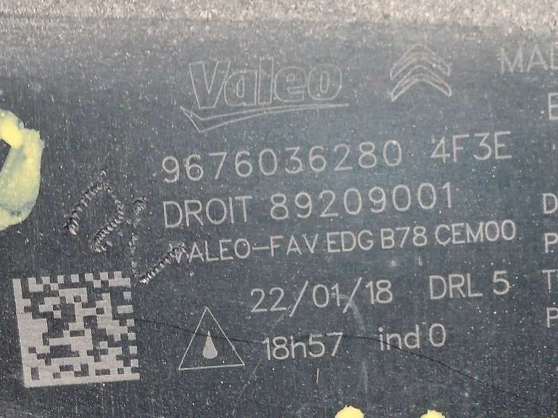 Recambio de piloto delantero derecho para citroën c4 picasso 1.2 12v e-thp / puretech referencia OEM IAM 9676036280 - Azul 4