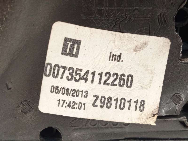 Recambio de retrovisor derecho para lancia ypsilon (843_) 1.3 d multijet (843.axe11, 843.axe1a) referencia OEM IAM 007354112260 - Plata 6