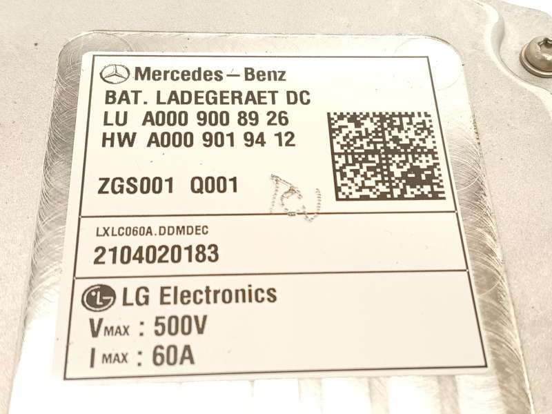 Recambio de modulo electronico para mercedes-benz cla (c118) cla 250 e (118.386) referencia OEM IAM A0009008926 - Gris 6