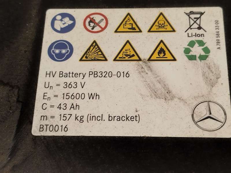Recambio de bateria electrica entre 5 kwh y 20 kwh (phev) para mercedes-benz cla (c118) cla 250 e (118.386) referencia OEM IAM A - Gris 5