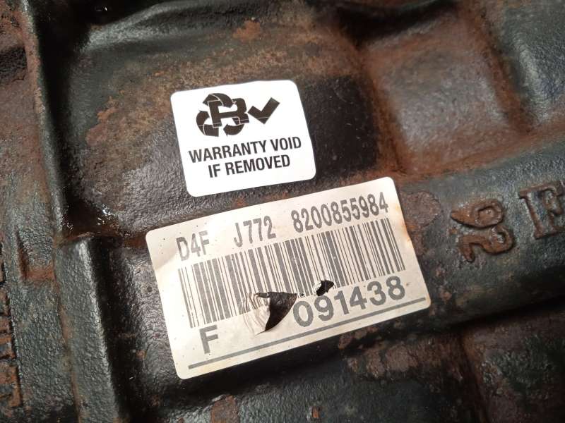 Recambio de motor completo para renault twingo ii (cn0_) 1.2 16v (cn04, cn0a, cn0b) referencia OEM IAM D4F772 6