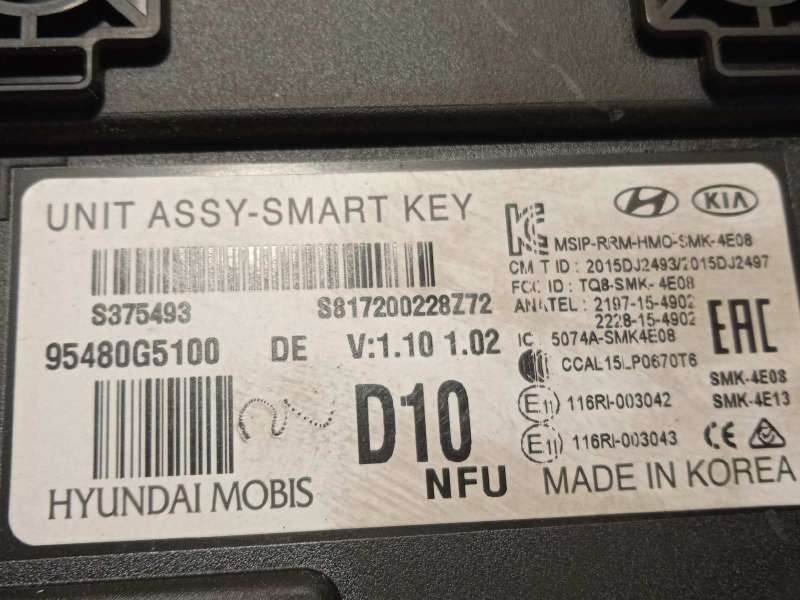 Recambio de modulo electronico para kia niro drive referencia OEM IAM 95480G5100 - Azul 4