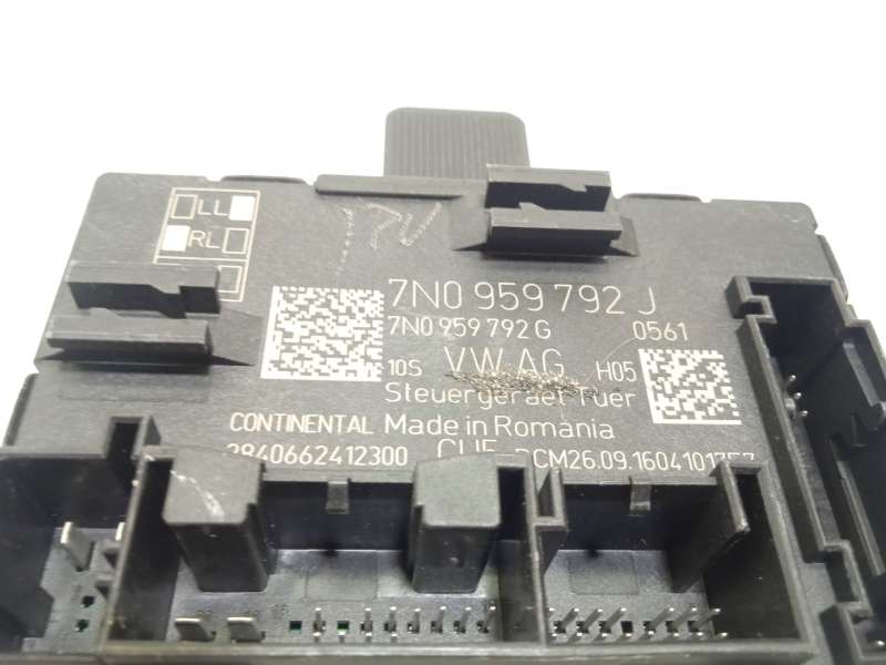 Recambio de modulo confort para skoda yeti 1.2 tsi referencia OEM IAM 7N0959792J - Blanco 3