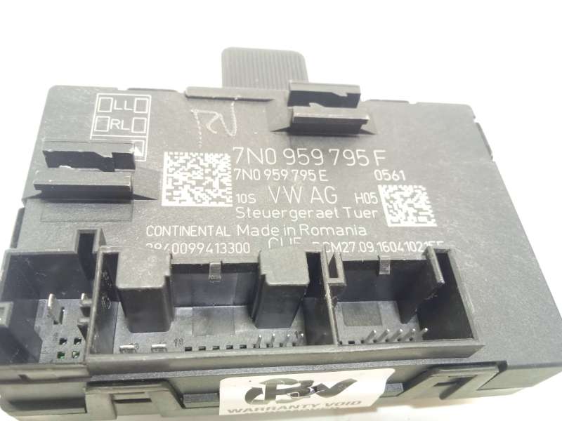 Recambio de modulo confort para skoda yeti 1.2 tsi referencia OEM IAM 7N0959795F - Blanco 3