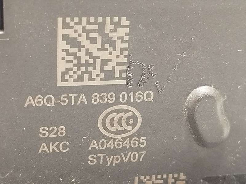 Recambio de cerradura puerta trasera derecha para audi a1 allstreet (gbh) 30 tfsi referencia OEM IAM 5TA839016Q - Gris 3