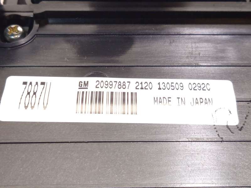 Recambio de mando multifuncion para opel insignia berlina selective referencia OEM IAM 20997887 13273095 - Gris 5