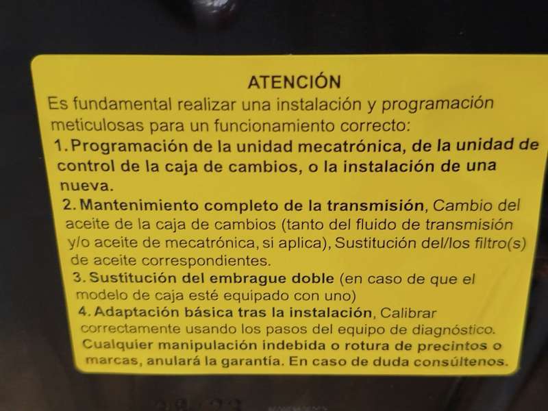 Recambio de caja cambios para seat tarraco (kn2) 2.0 tfsi 4drive referencia OEM IAM WGA  AD76C006 4