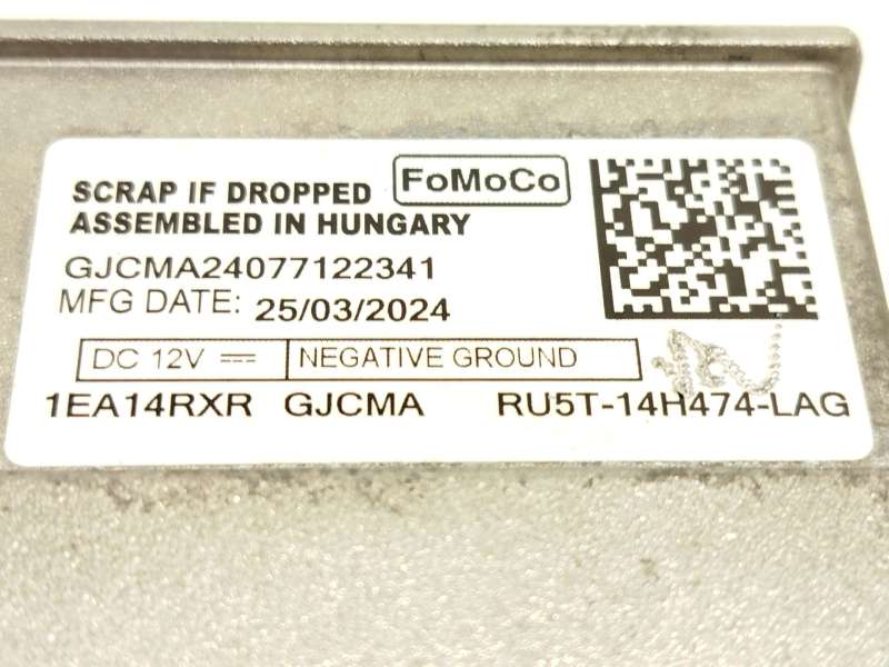 Recambio de modulo electronico para ford tourneo courier 1.0 ecoboost referencia OEM IAM RU5T14H474LAG 2771671 - Azul 5