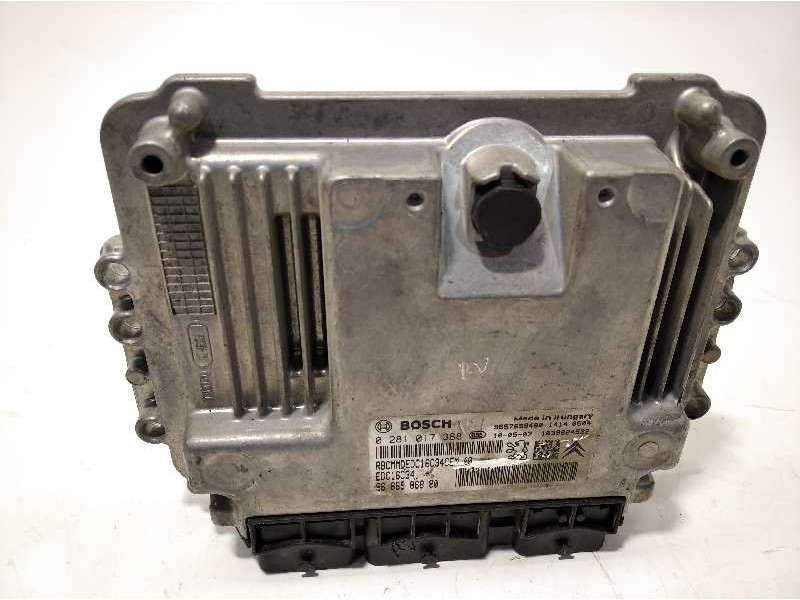 CENTRALITA MOTOR UCE 9666986880 9657699480 0281017388