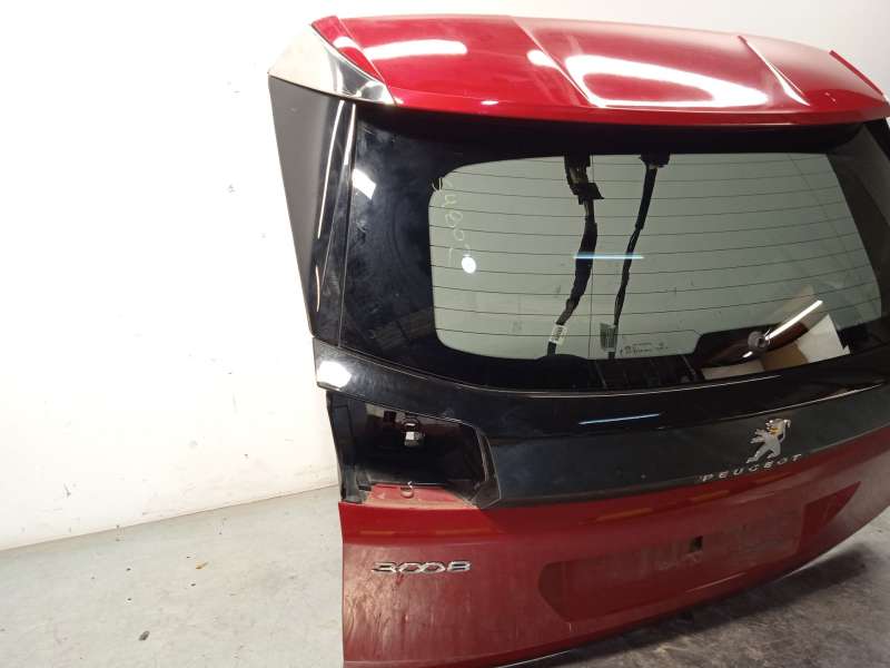 Recambio de porton trasero para peugeot 3008 ii suv (mc_, mr_, mj_, m4_) 1.2 thp/ puretech 130 (mrhnsm, mrhnsu, mrhnsj, mrhnyw,. - Rojo 2