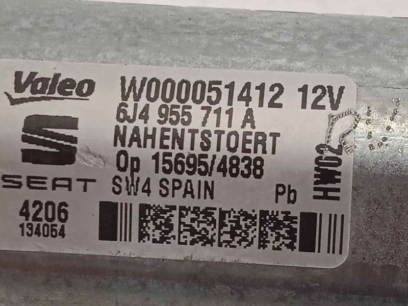 Recambio de motor limpia trasero para seat ibiza (6p1) reference referencia OEM IAM 6J4955711A  W000051412 - Gris 5