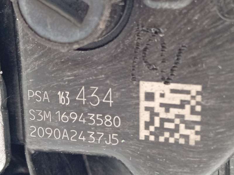Recambio de cerradura puerta delantera izquierda para peugeot rifter 1.5 bluehdi 130 referencia OEM IAM 163434 9816343480 4