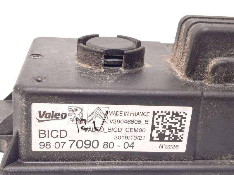 Recambio de modulo electronico para citroën c4 picasso feel referencia OEM IAM 9807709080 - Blanco 4