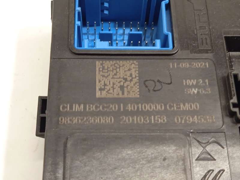 Recambio de modulo electronico para peugeot 2008 ii (ud_, us_, uy_, uj_, ur_, uc_) 1.5 bluehdi 110 (udyhsk) referencia OEM IAM 9 - Gris 3
