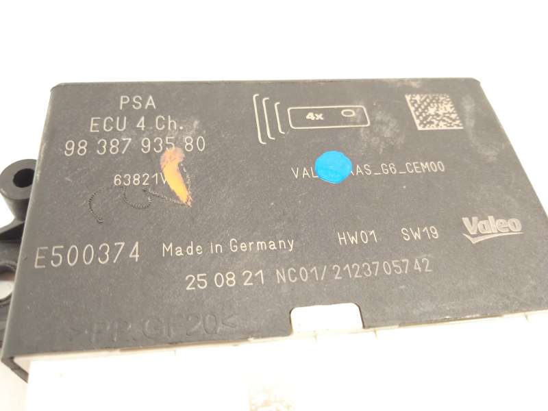 Recambio de modulo electronico para peugeot 2008 ii (ud_, us_, uy_, uj_, ur_, uc_) 1.5 bluehdi 110 (udyhsk) referencia OEM IAM 9 - Gris 4