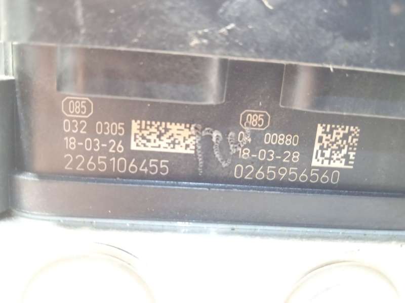 Recambio de abs para dacia sandero ambiance referencia OEM IAM 476603249R 2265106455 269707 5