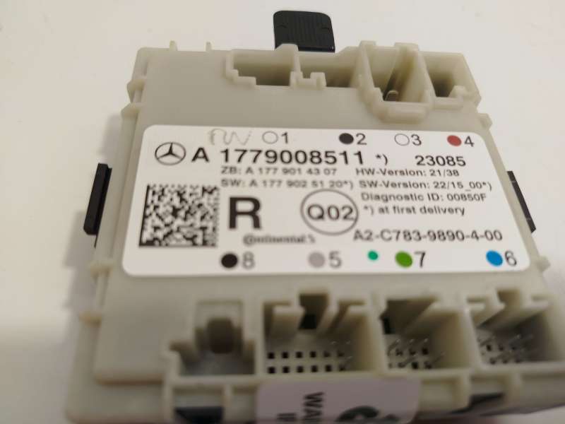 Recambio de centralita confort para mercedes-benz clase a (w177) a 200 mild-hybrid (177.087) referencia OEM IAM A1779008511 - Negro 3