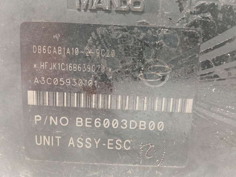 Recambio de abs para ssangyong tivoli 1.6 xdi 160 referencia OEM IAM 4892035800 BH6014DB00 BE6003DB00 6