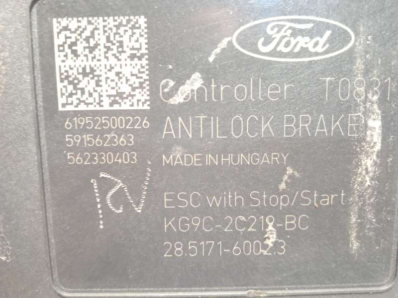 Recambio de abs para ford mondeo v sedán (cd) 2.0 ecoblue referencia OEM IAM KG9C2B373BC KG9C2C219BC 25022012434 5