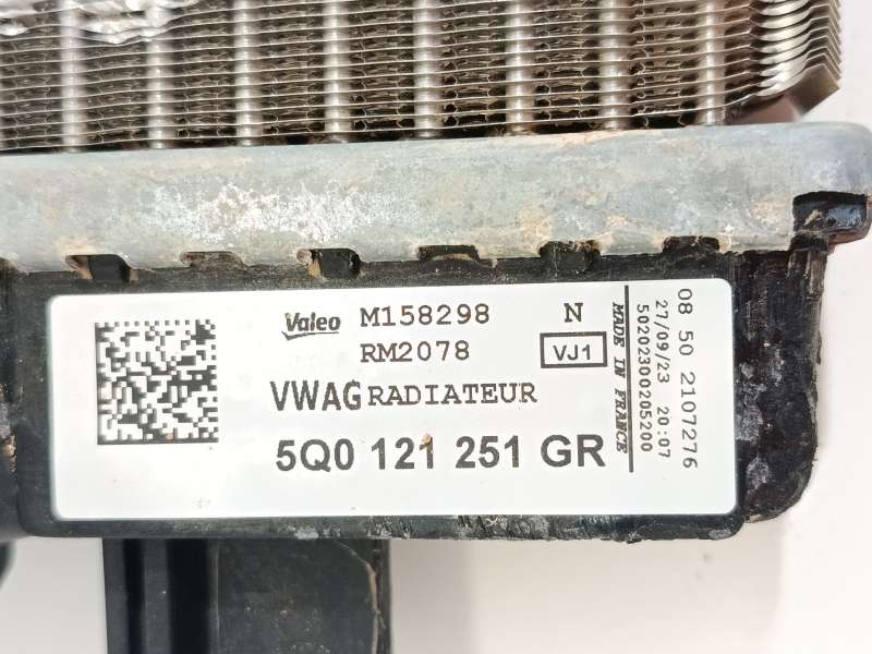 Recambio de radiador agua para skoda kodiaq i (ns6, ns7, nv7) 1.5 tsi referencia OEM IAM 5Q0121251GR  M158298 6