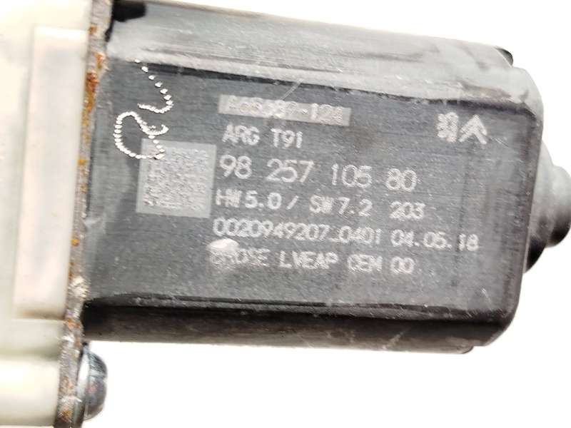 Recambio de elevalunas trasero izquierdo para peugeot 308 1.5 hdi referencia OEM IAM 9825710580 - Azul 4