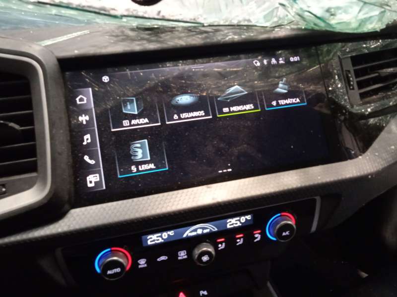 Recambio de pantalla multifuncion para audi a1 allstreet (gbh) 30 tfsi referencia OEM IAM 82A919620A - Gris 6