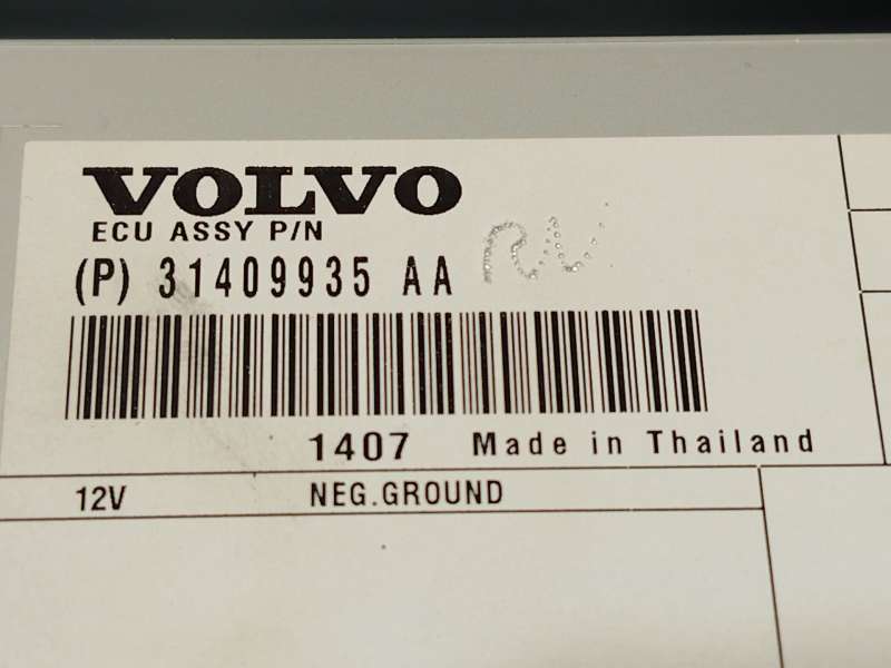 Recambio de modulo electronico para volvo v60 i (155) d3 referencia OEM IAM 31409935 P31409935 5