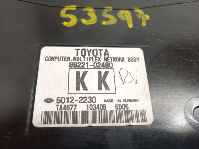 Recambio de modulo electronico para toyota auris active referencia OEM IAM 8922102480  50122230 - Azul 3