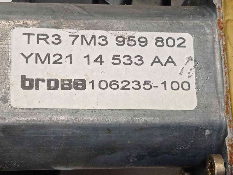 Recambio de elevalunas delantero derecho para seat alhambra (7v9) 1.9 tdi referencia OEM IAM 7M3959802 - Blanco 4