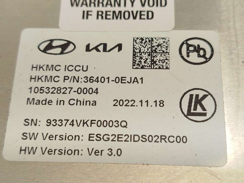Recambio de convertidor potencia para kia niro ii (sg2) ev referencia OEM IAM 364010EJA1 - Azul 6