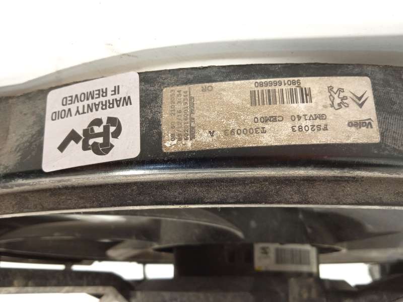 Recambio de electroventilador para peugeot 2008 (--.2013) 1.2 12v e-thp referencia OEM IAM 9801666680  T30093A - Gris 3