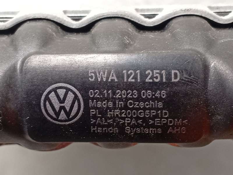Recambio de radiador agua para seat leon (kl1, klg) 1.5 tsi referencia OEM IAM 5WA121251D 5