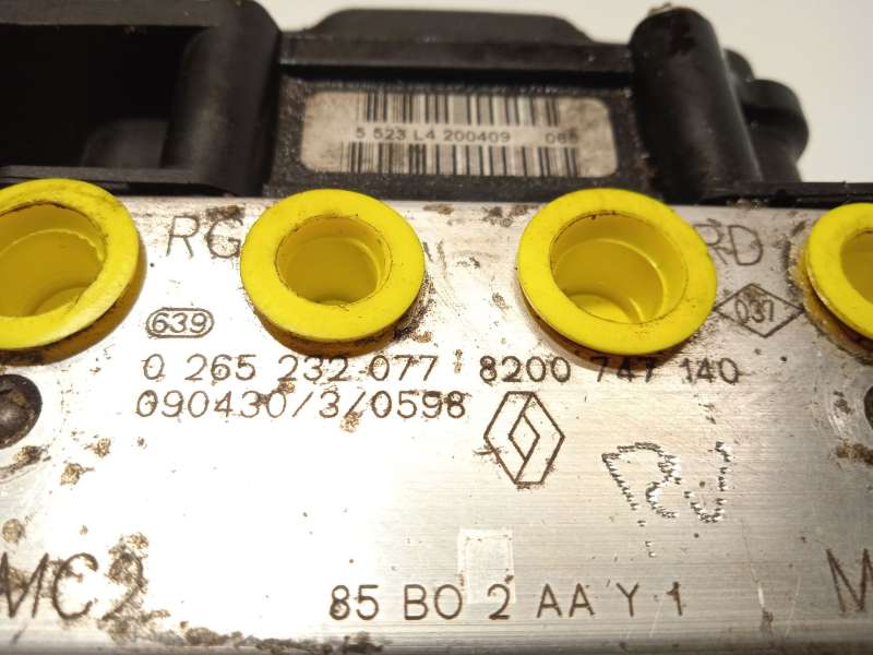 Recambio de abs para renault clio iii authentique referencia OEM IAM 8200747140 0265800559 0265262077 6