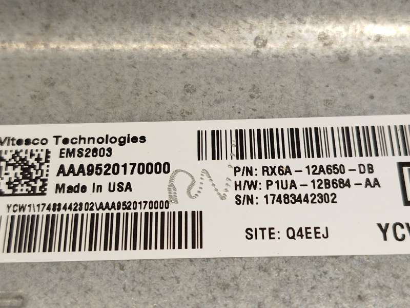 Recambio de centralita motor uce para ford kuga iii (dfk) 2.5 fhev referencia OEM IAM RX6A12A650DB 2836386 AAA9520170000 - Verde 4
