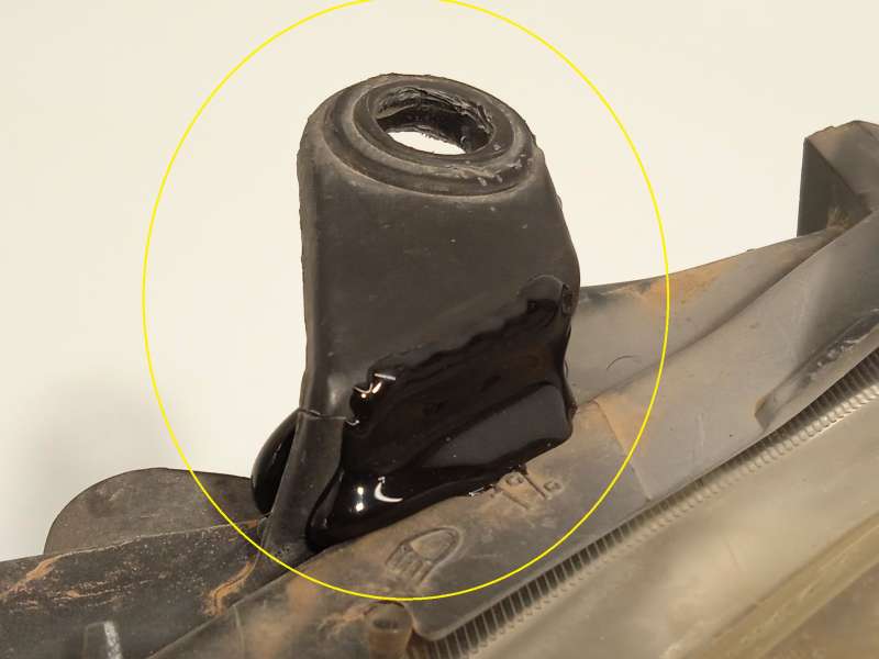 Recambio de faro izquierdo para peugeot 307 (3a/c) 1.6 hdi referencia OEM IAM 9634369180 - Antracita 5