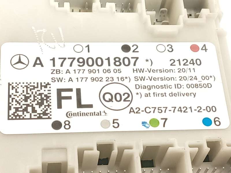 Recambio de modulo confort para mercedes-benz cla (c118) cla 250 e (118.386) referencia OEM IAM A1779001807  A2C7577421200 - Gris 3
