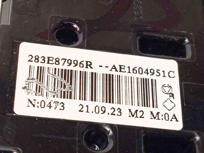 Recambio de mando multifuncion para renault captur ii referencia OEM IAM 283E87996R - Blanco 4