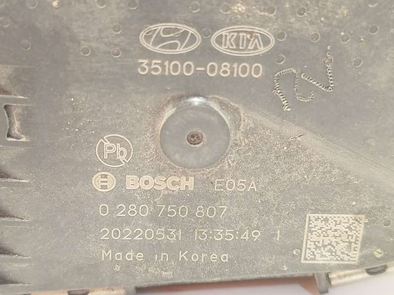 Recambio de caja mariposa para hyundai i30 (pde, pd, pden) 1.5 referencia OEM IAM 3510008100  0280750807 - Gris 4