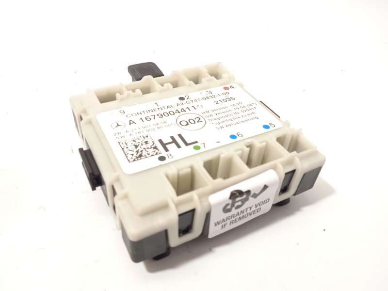 Recambio de modulo confort para mercedes-benz clase c (w205) c 220 d (205.014) referencia OEM IAM A1679004411  A2C7470832100 - Negro