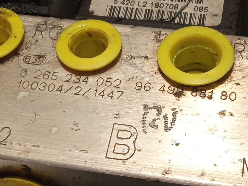 Recambio de abs para peugeot 607 (9d, 9u) 2.0 hdi referencia OEM IAM 9649988180 02654234052 0265950326 - Gris 7