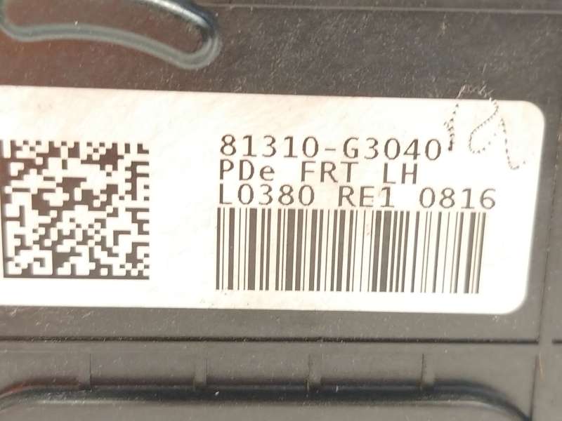 Recambio de cerradura puerta delantera izquierda para hyundai i30 (pde, pd, pden) 1.5 referencia OEM IAM 81310G3040 - Gris 3