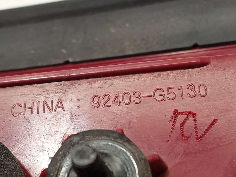 Recambio de piloto trasero izquierdo interior para kia niro i (de) e-niro referencia OEM IAM 92403G5130 92403G5120 - Blanco 5