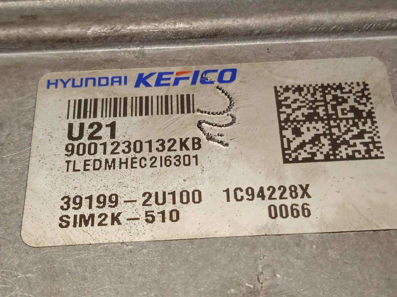 Recambio de centralita motor uce para hyundai tucson referencia OEM IAM 391992U100  9001230132KB - Gris 4