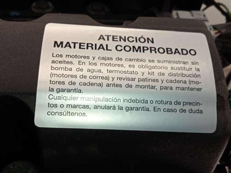 Recambio de motor completo para citroën c4 grand picasso i (ua_) 2.0 i 16v referencia OEM IAM RFJ - Plata 9