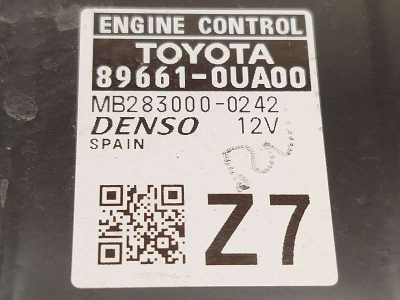 Recambio de centralita motor uce para toyota yaris cross (mxp_) 1.5 (mxpb10) referencia OEM IAM 896610UA00  2830000242 - Blanco 4