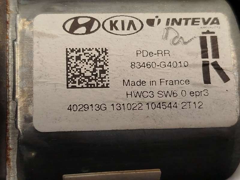Recambio de elevalunas trasero derecho para hyundai i30 (pde, pd, pden) 1.5 referencia OEM IAM 83480G4030 83460G4010 - Gris 4