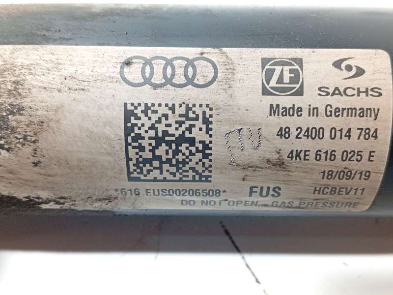 Recambio de amortiguador trasero izquierdo para audi e-tron (gen) 50 quattro referencia OEM IAM 4KE616025E - Negro 4