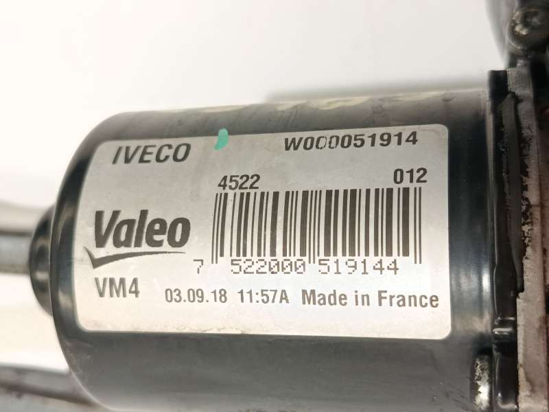 Recambio de motor limpia delantero para iveco daily vi furgoneta 33s16, 35s16, 35c16, 40c16, 50c16 referencia OEM IAM 5801463566 - Blanco 8