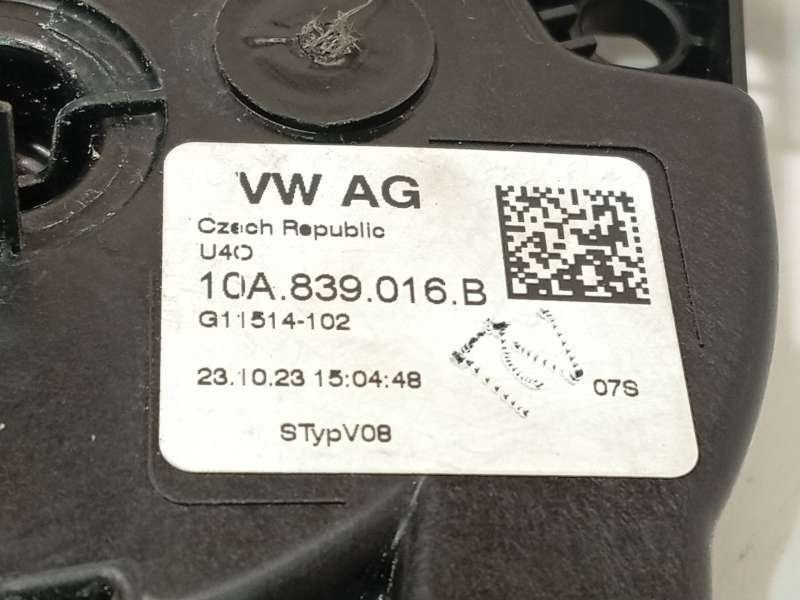 Recambio de cerradura puerta trasera derecha para seat arona (kj7, kjp) 1.0 tsi referencia OEM IAM 10A839016B 4