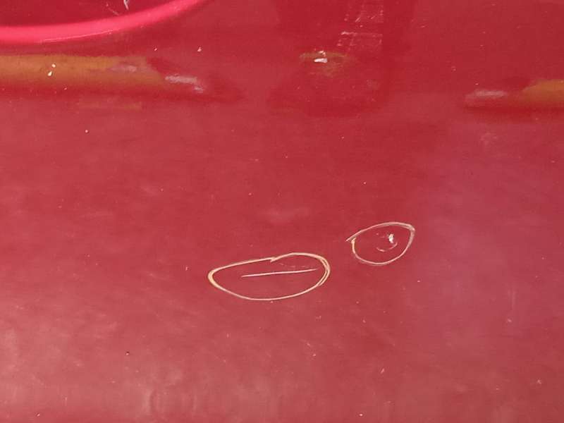 Recambio de puerta delantera derecha para mazda 3 (bm, bn) 2.2 d referencia OEM IAM BHY05802XE - Rojo 4